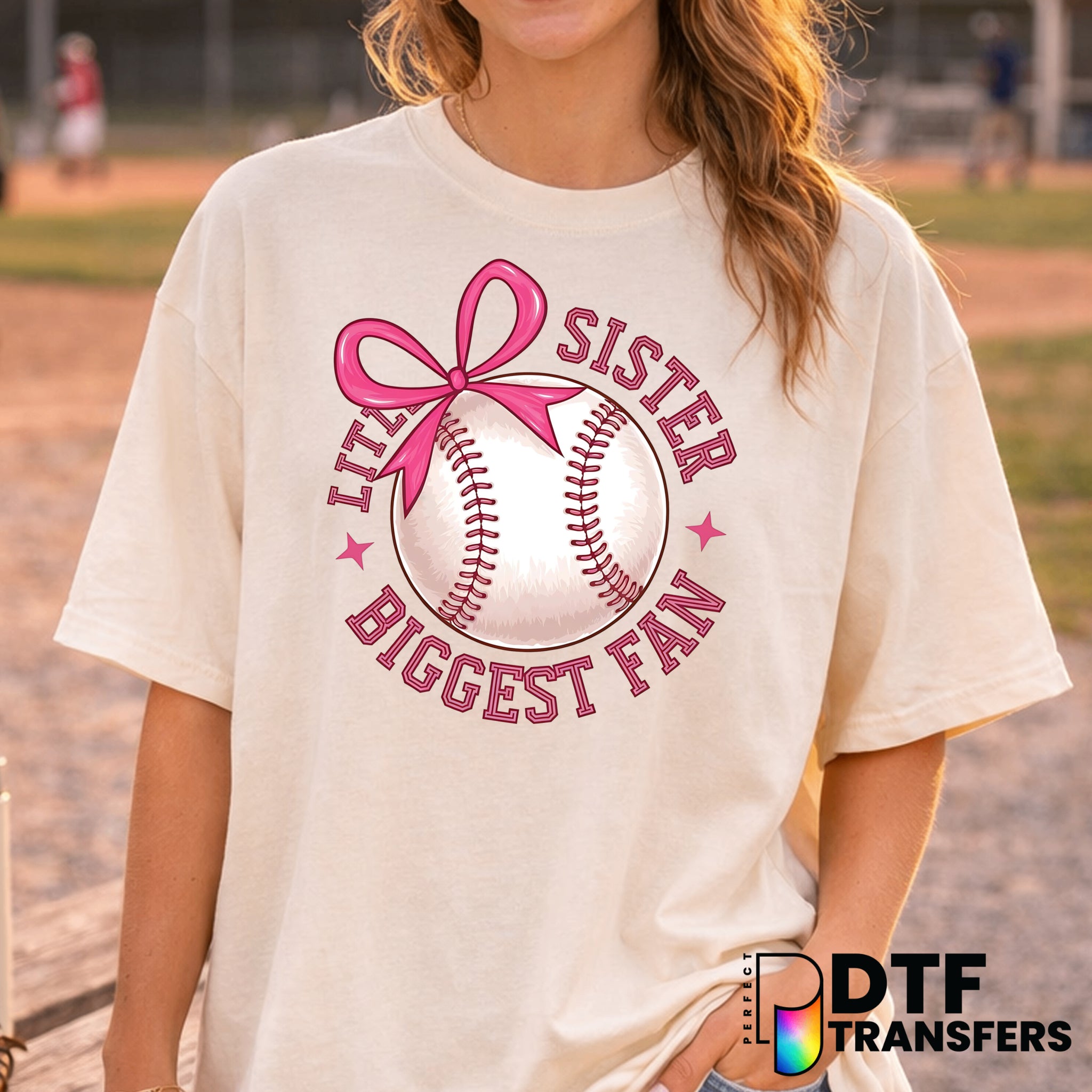 Little Sister – Baseball DTF Transfer