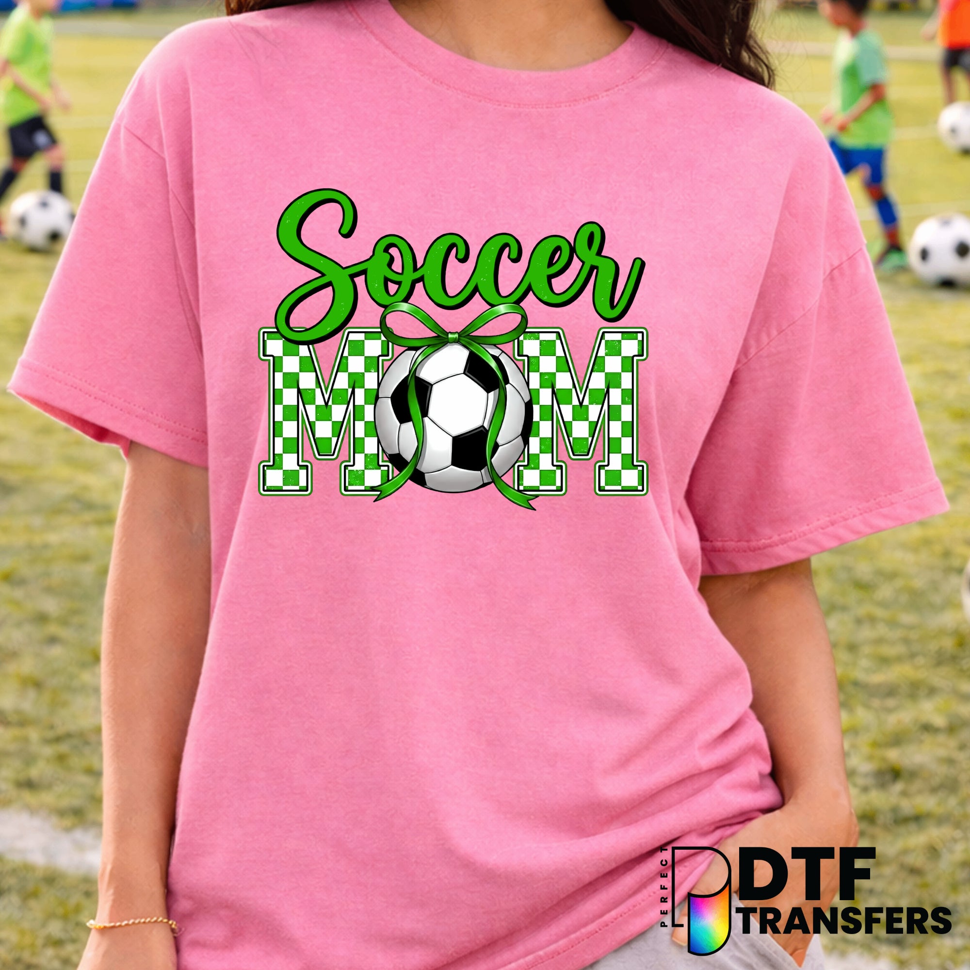 Soccer Mom – Soccer DTF Transfer