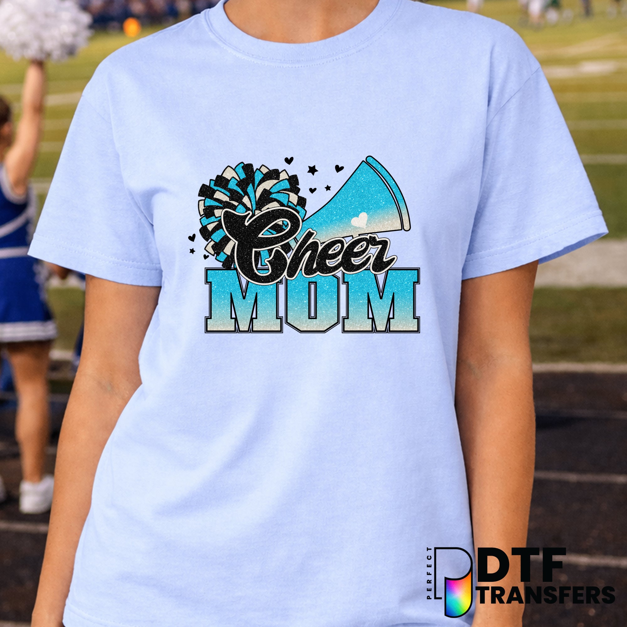 Cheer Mom – Cheerleading DTF Transfer
