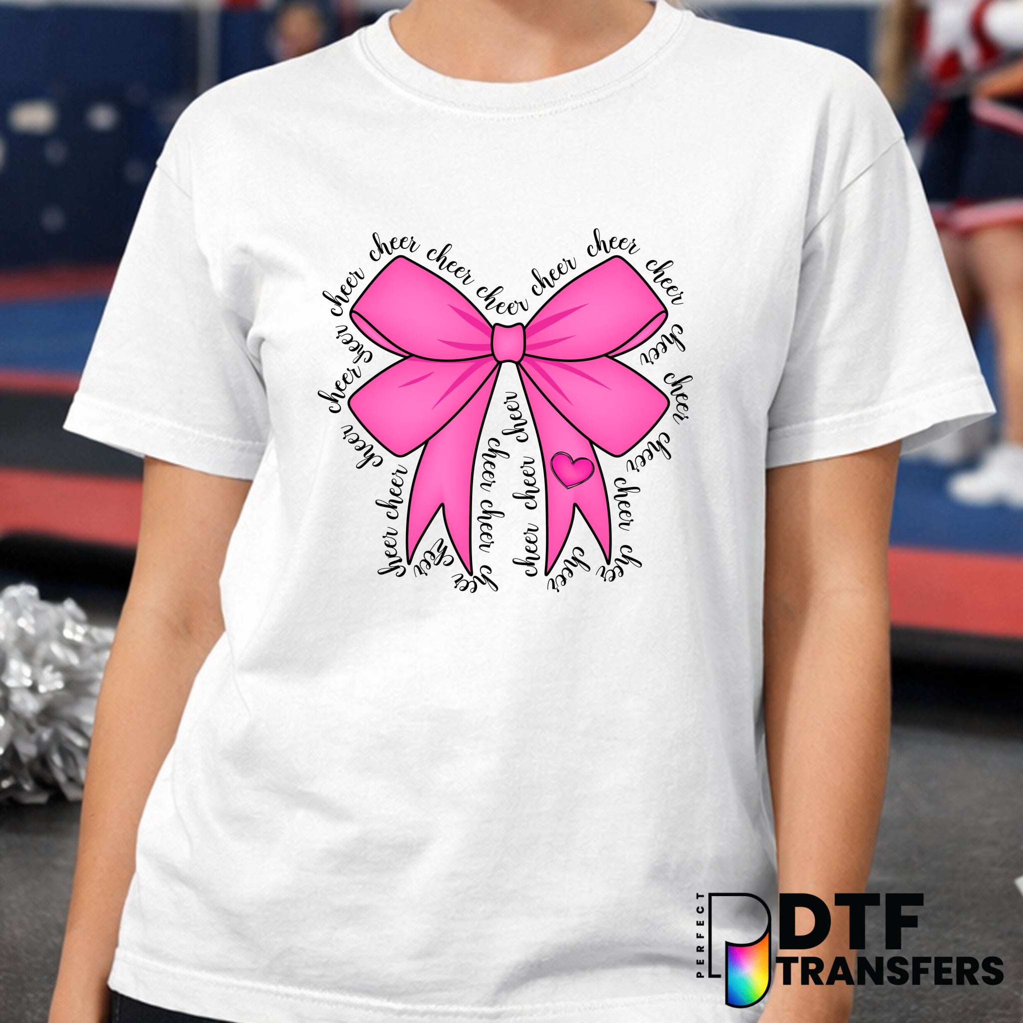 Coquette Cheerleader – Cheerleading DTF Transfer