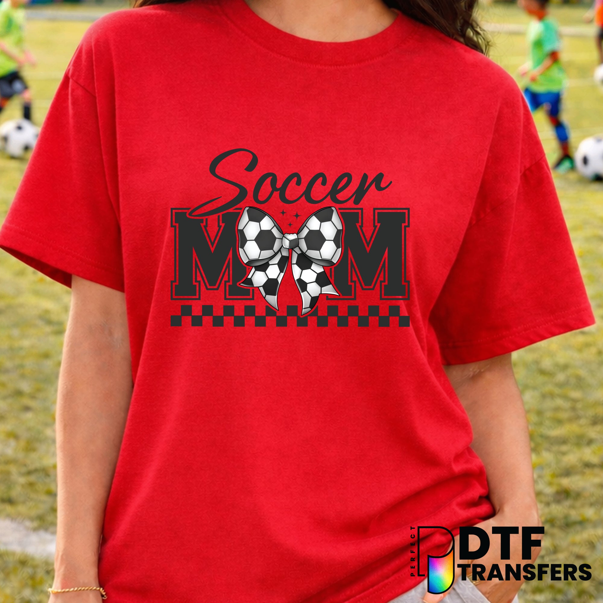 Soccer Mom – Soccer DTF Transfer