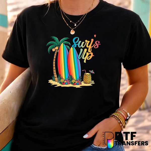 SURF'S UP – Surfing DTF Transfer