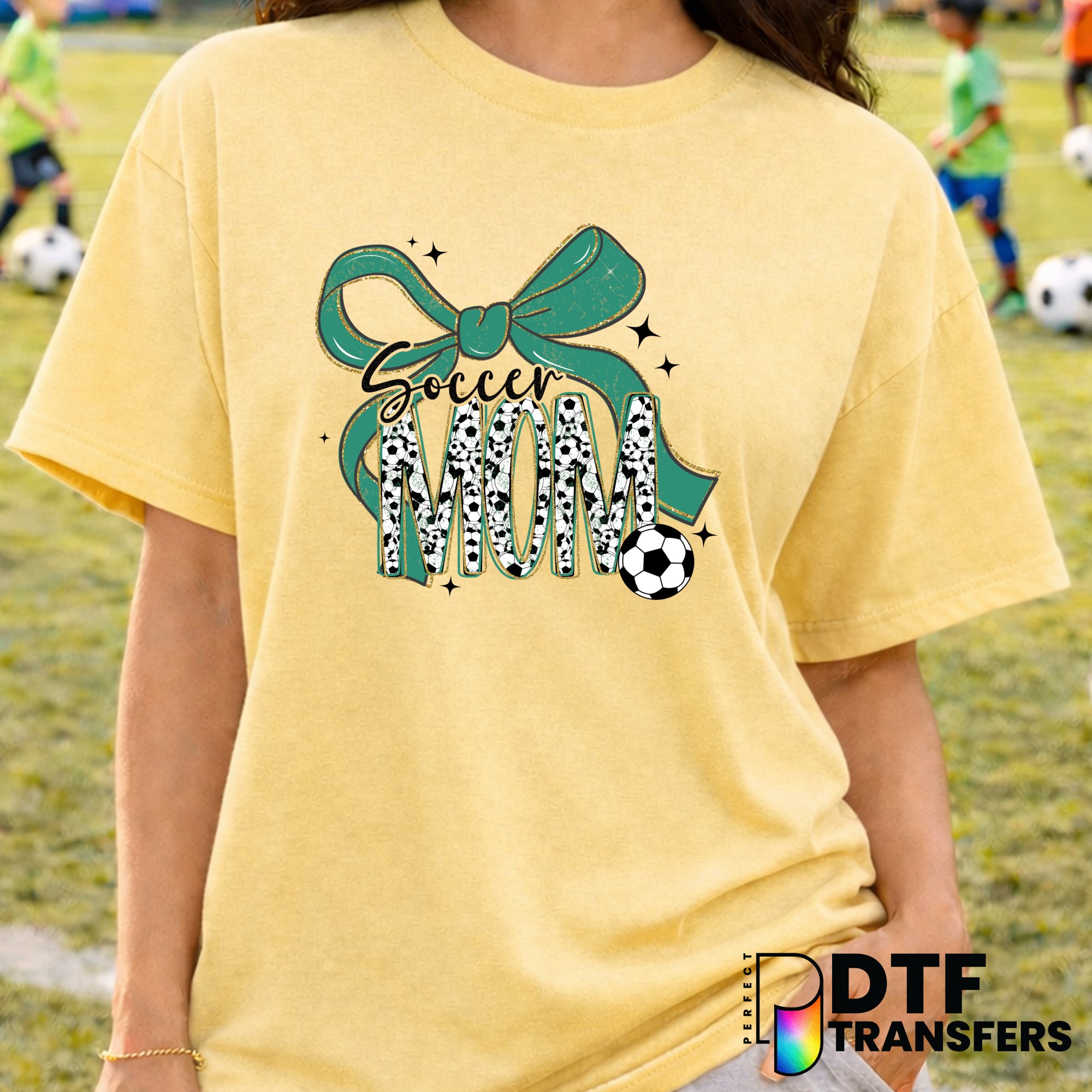 Soccer Mom – Soccer DTF Transfer