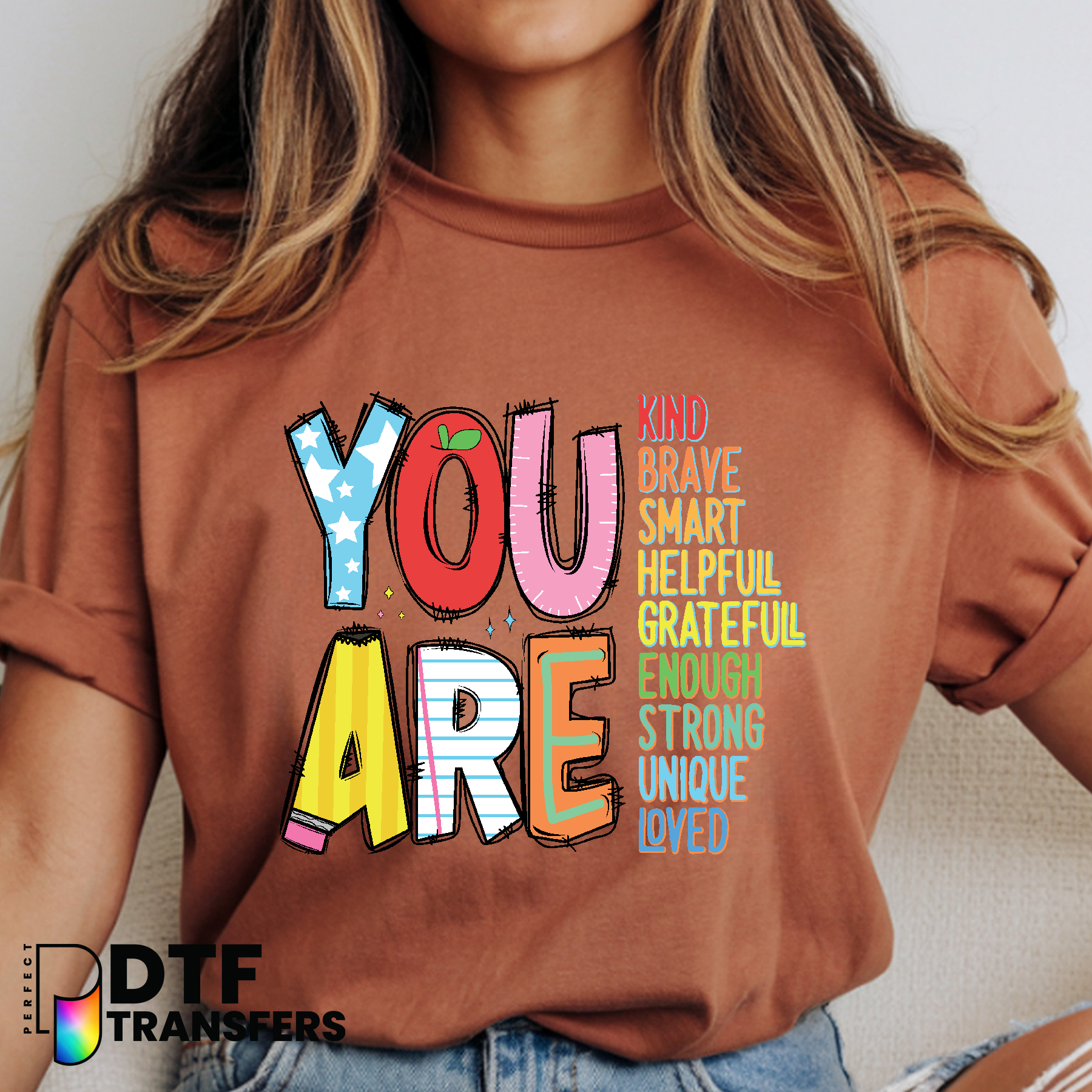 You Are Kind Teacher – Teacher DTF Transfer