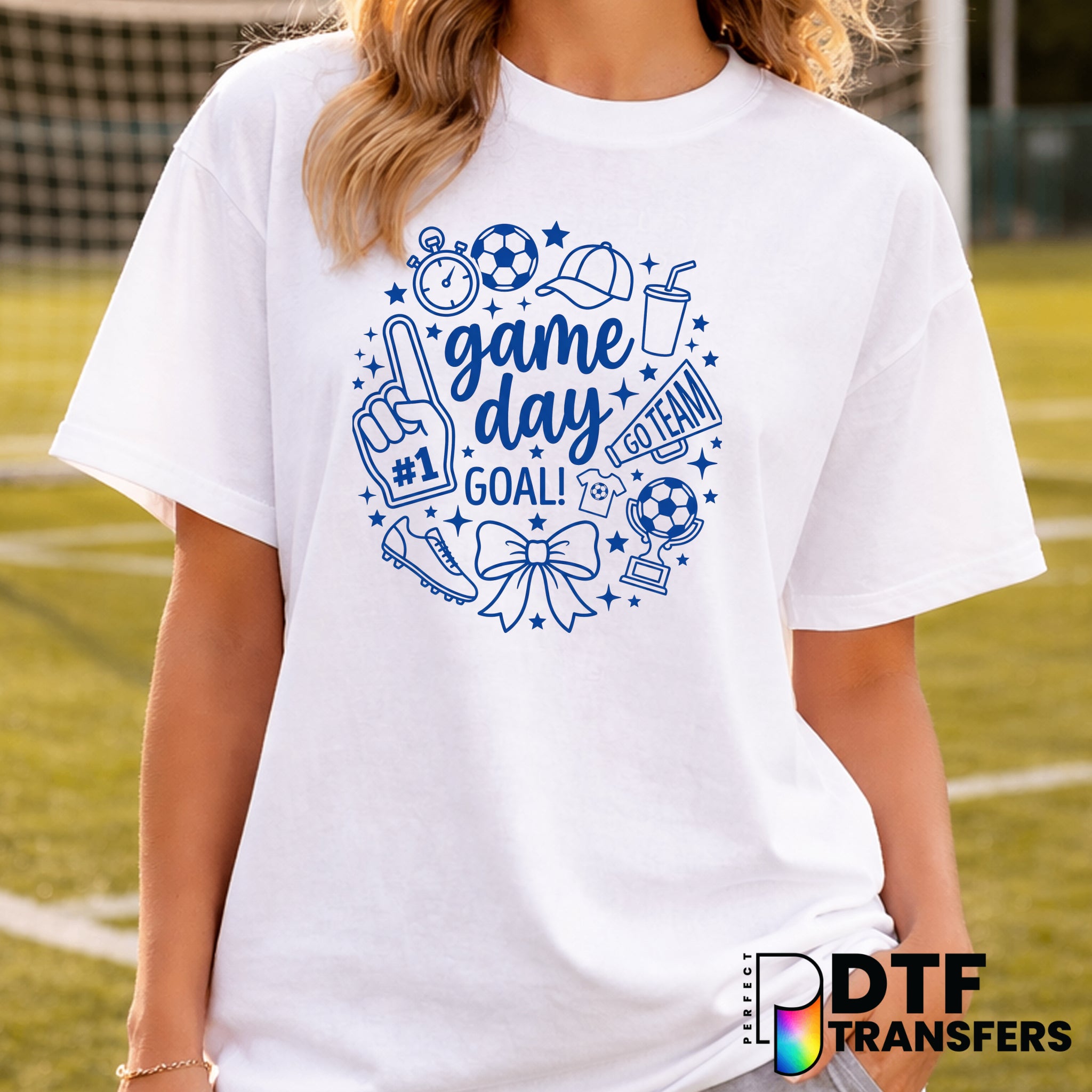 GAME DAY SOCCER – Soccer DTF Transfer