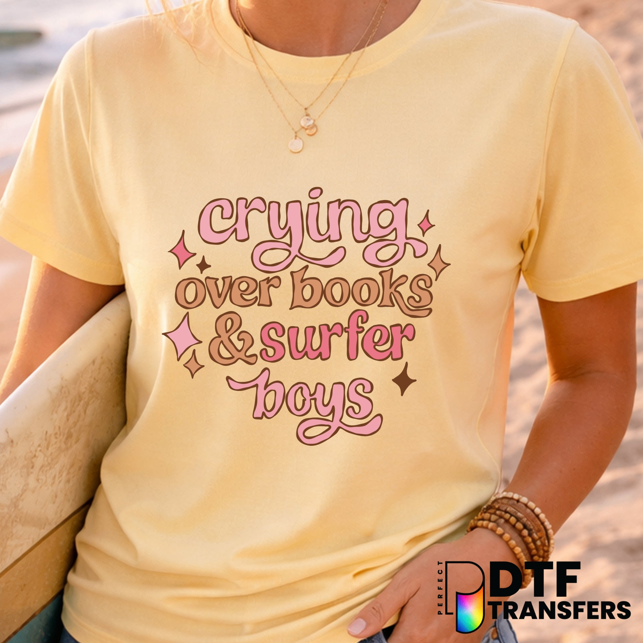 FIND YOUR WAVE – Surfing DTF Transfer