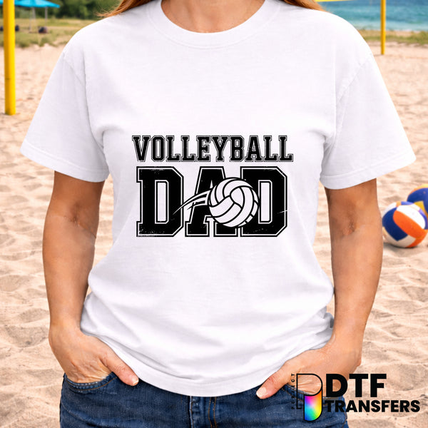 Volleyball DAD – Volleyball DTF Transfer