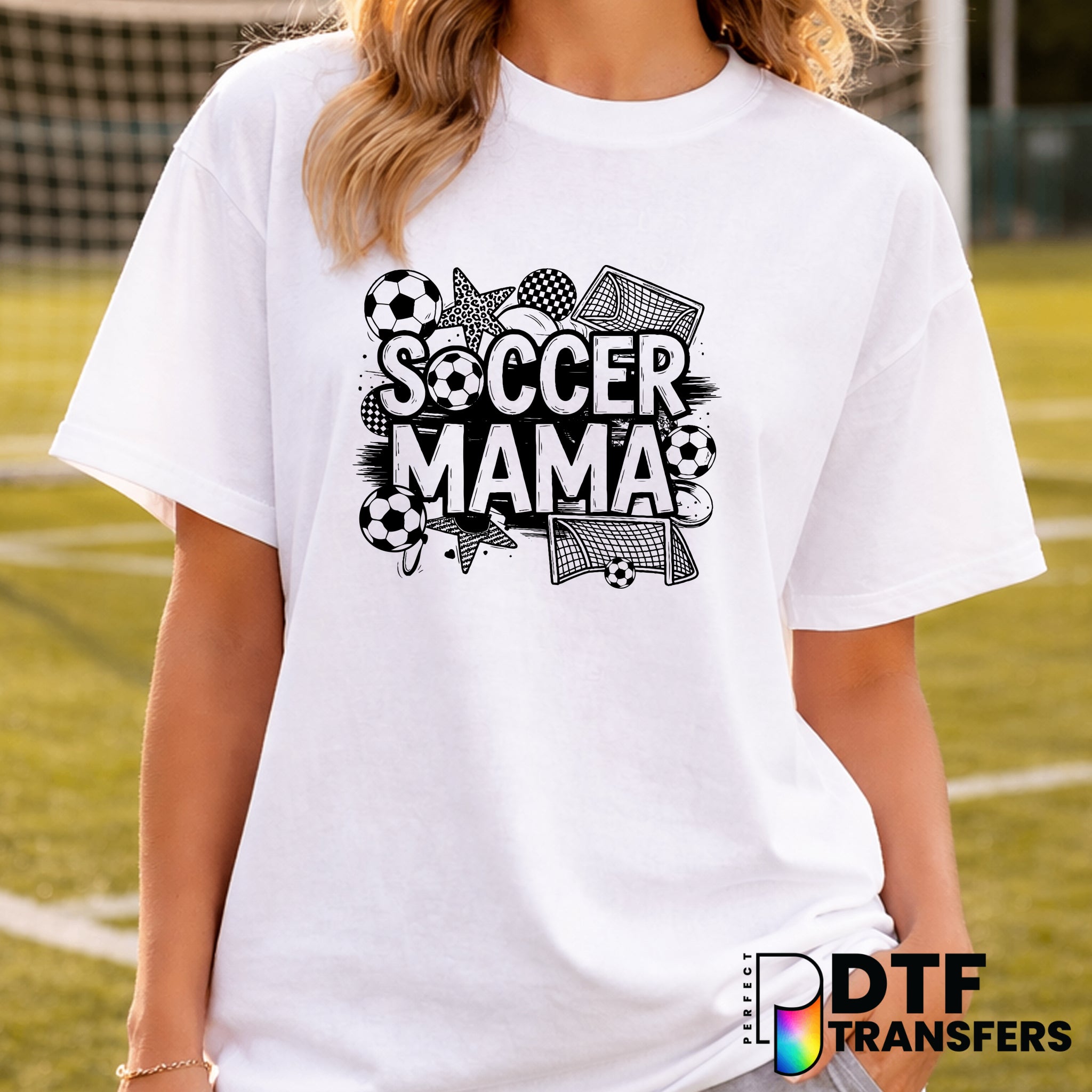 Soccer Mama Leopard – Soccer DTF Transfer