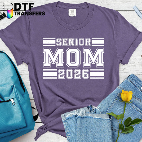 SENIOR MOM 2026 – DTF Transfer