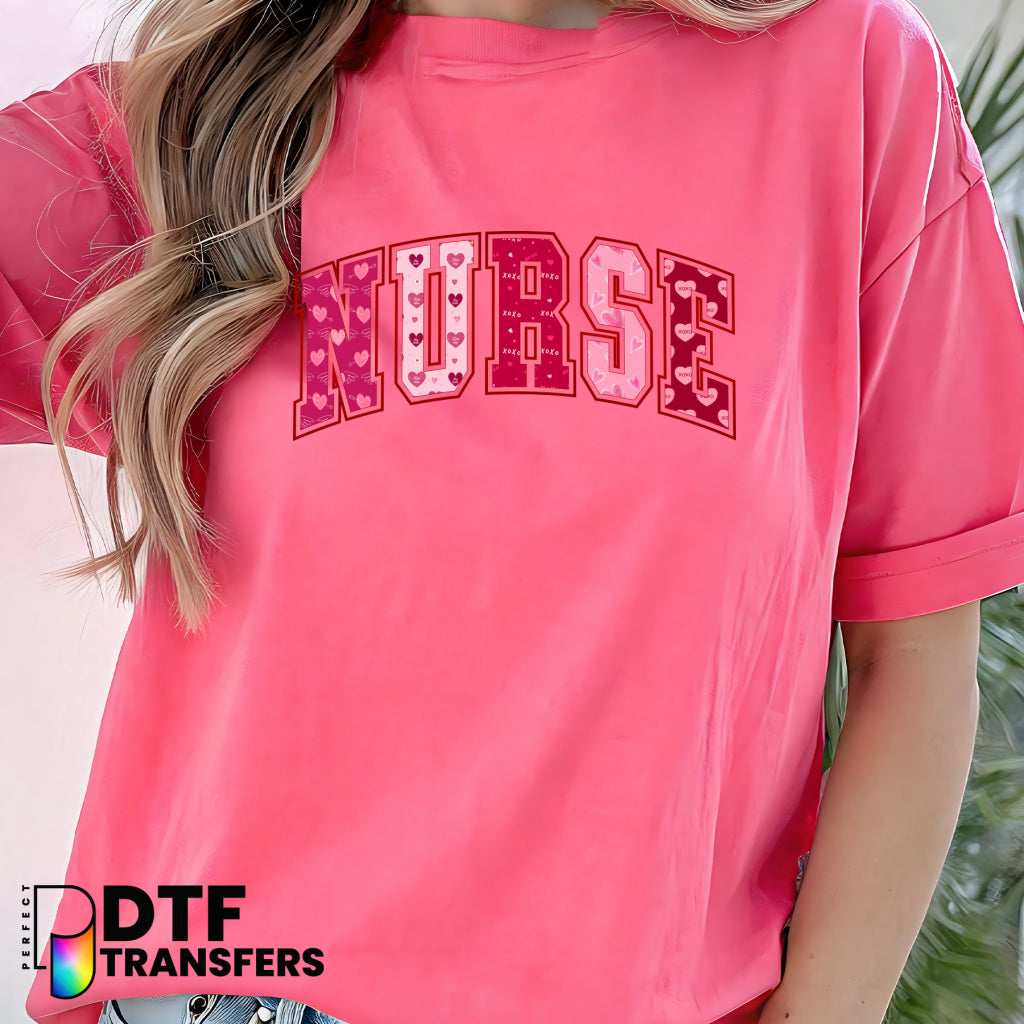 SCHOOL NURSE VALENTINE'S DAY Arch – School Nurse DTF Transfer