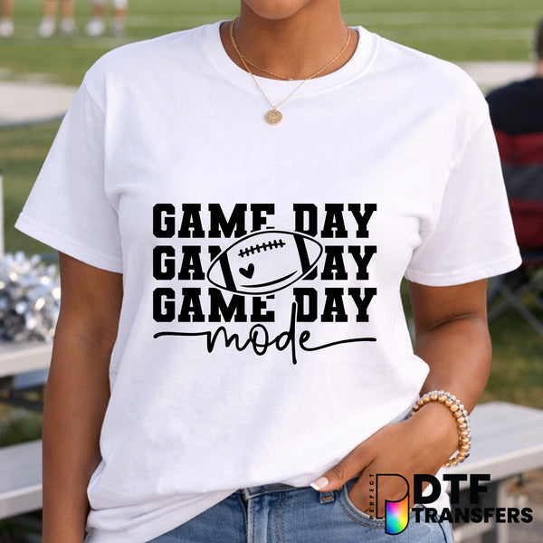 Game Day Mode – Football DTF Transfer