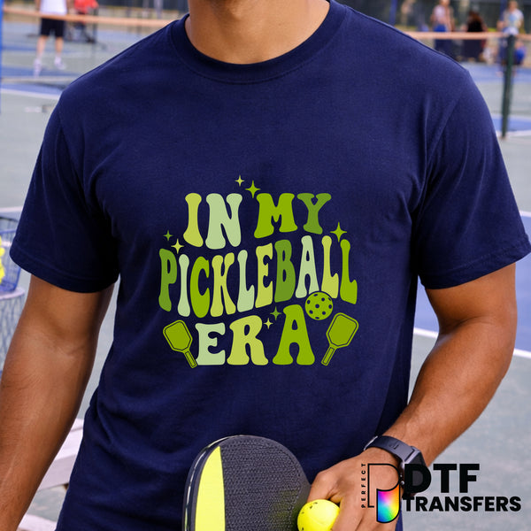 Groovy In My Pickleball Era – Pickleball DTF Transfer