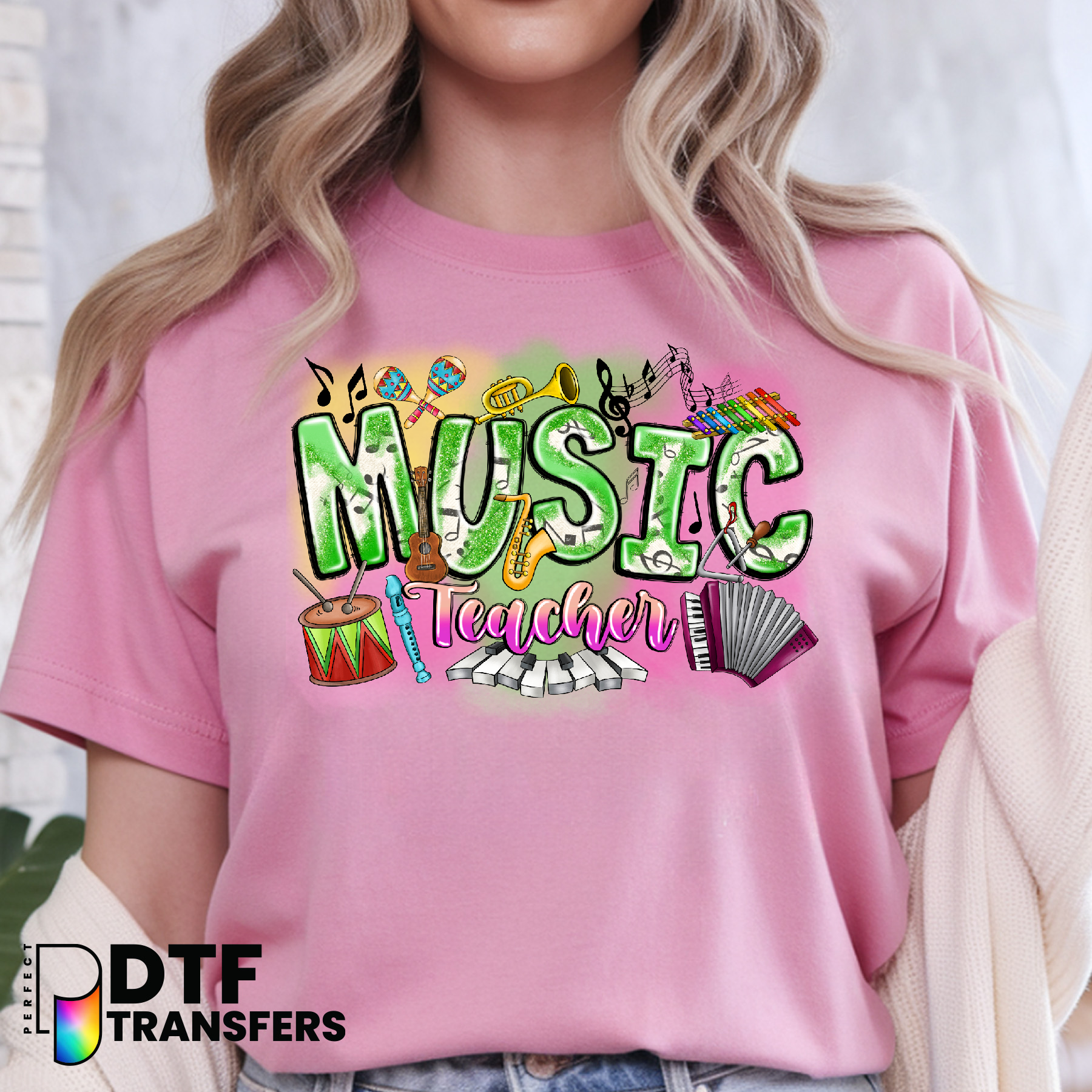 Music Teacher – Teacher DTF Transfer