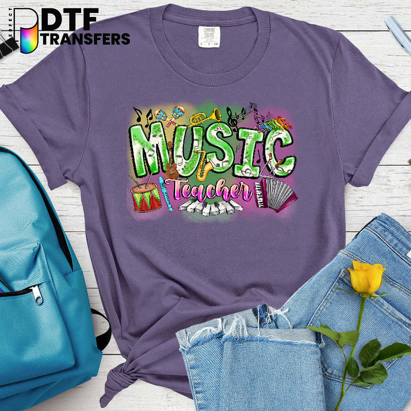 Music Teacher – Teacher DTF Transfer