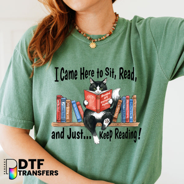 READING IS MY THERAPY – Teacher DTF Transfer