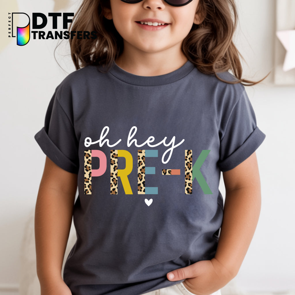 Oh Hey Pre-K – Teacher DTF Transfer