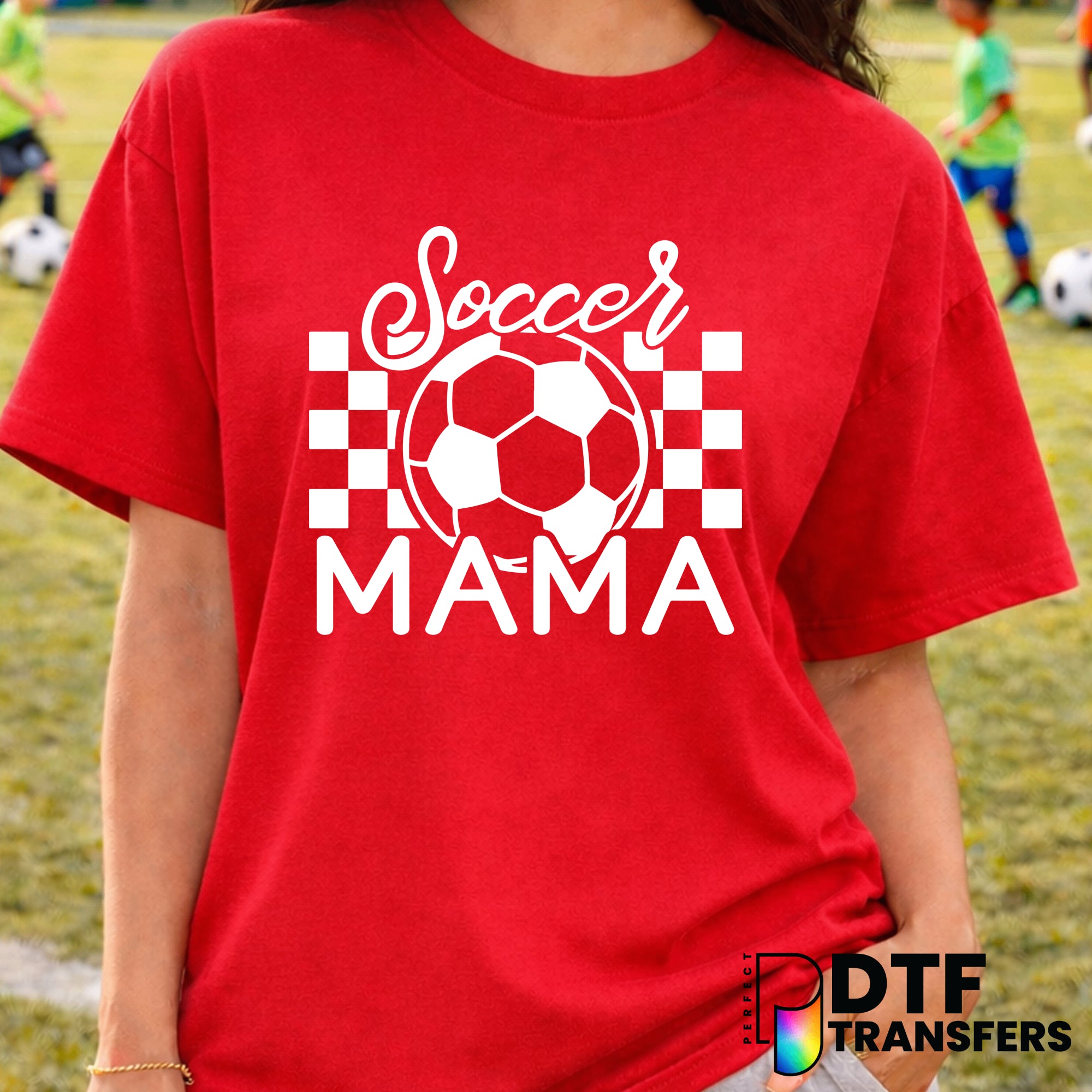 SOCCER MAMA – Soccer DTF Transfer