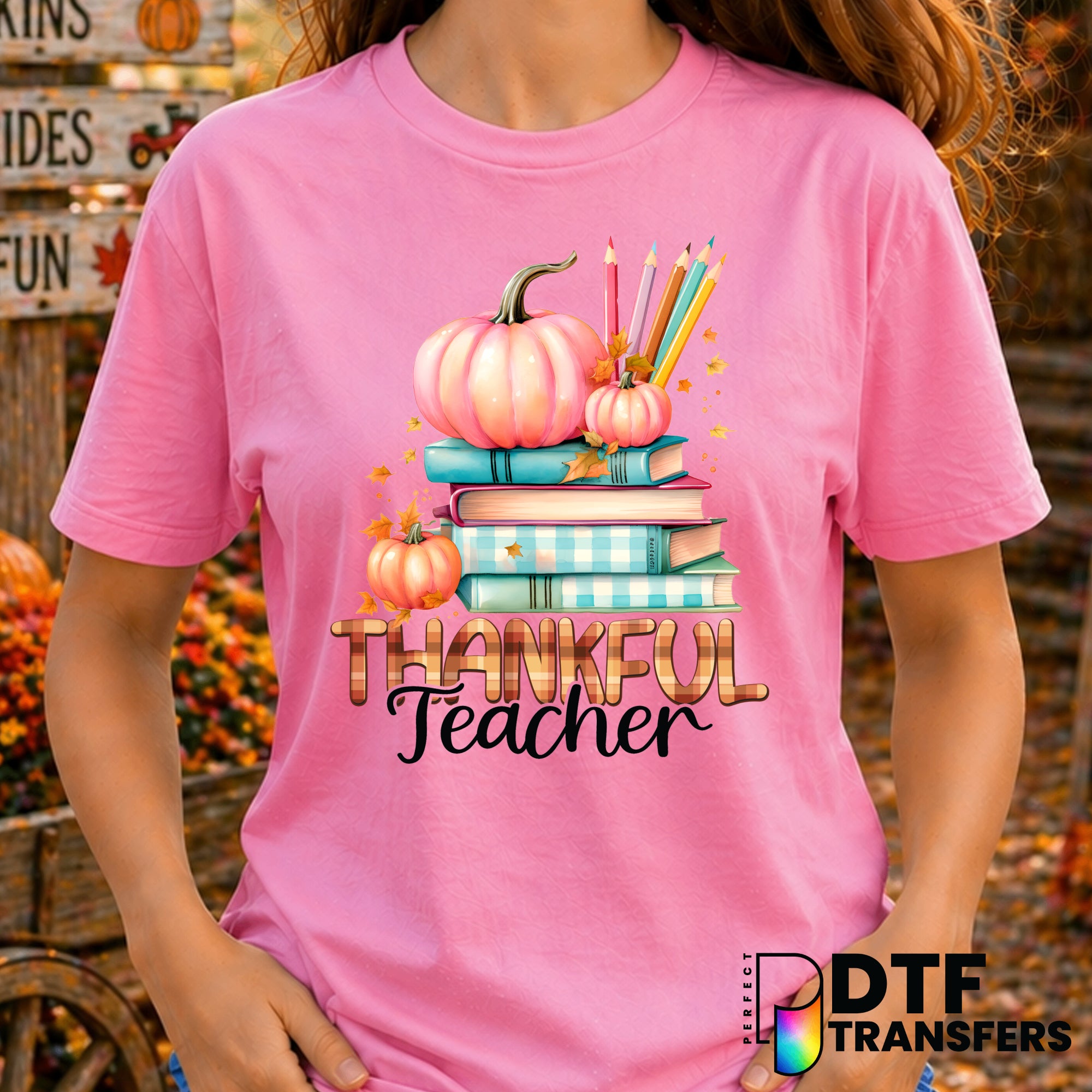 Pumpkin Spice & Everything Nice – Thanksgiving DTF Transfer