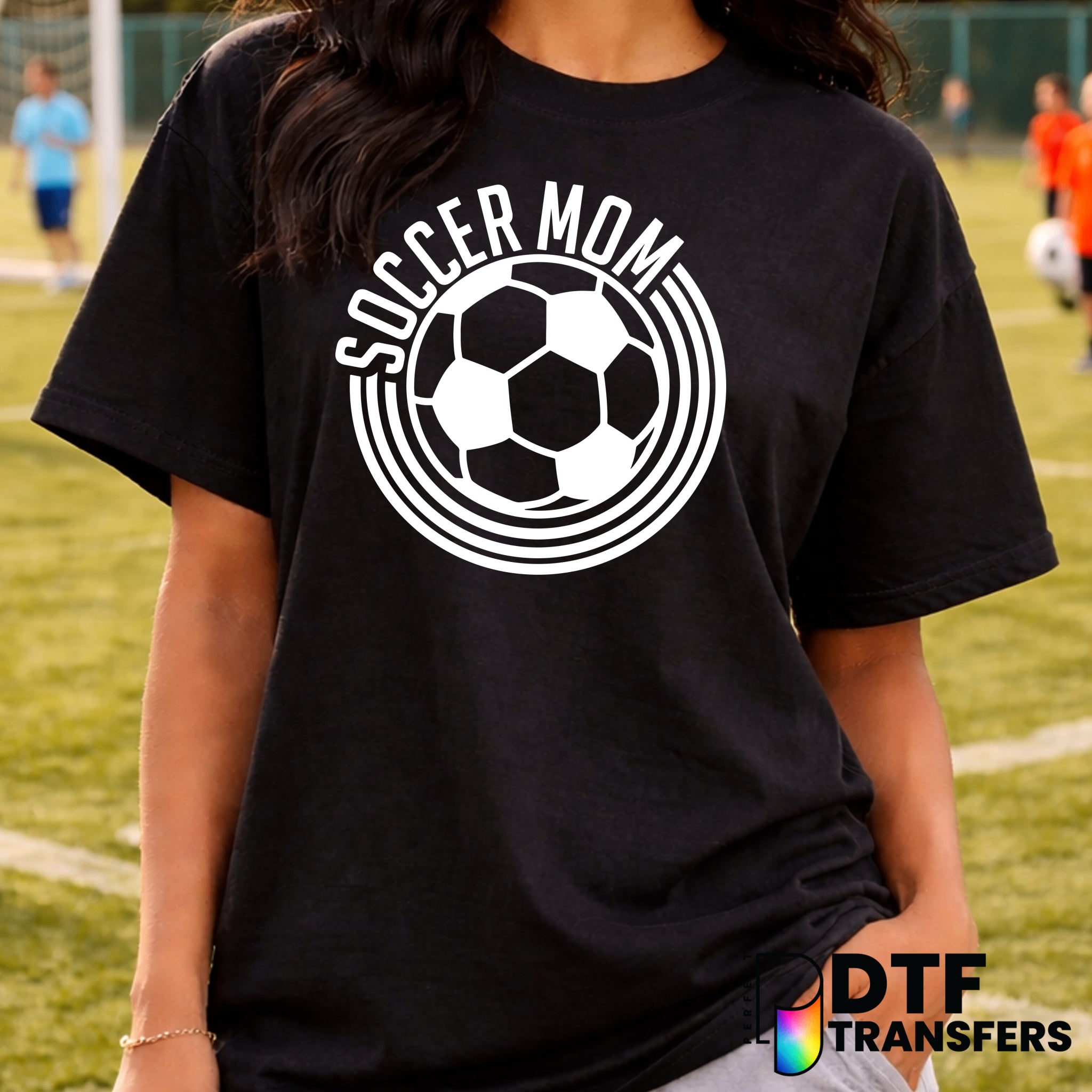 Soccer Mom – Soccer DTF Transfer