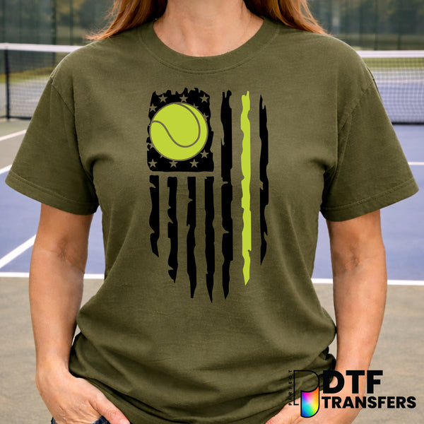 USA TENNIS – Tennis DTF Transfer