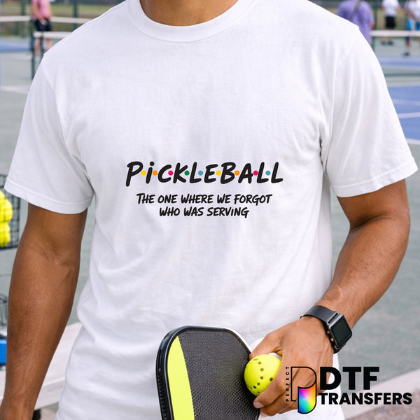 Pickleball Friends Funny – Pickleball DTF Transfer