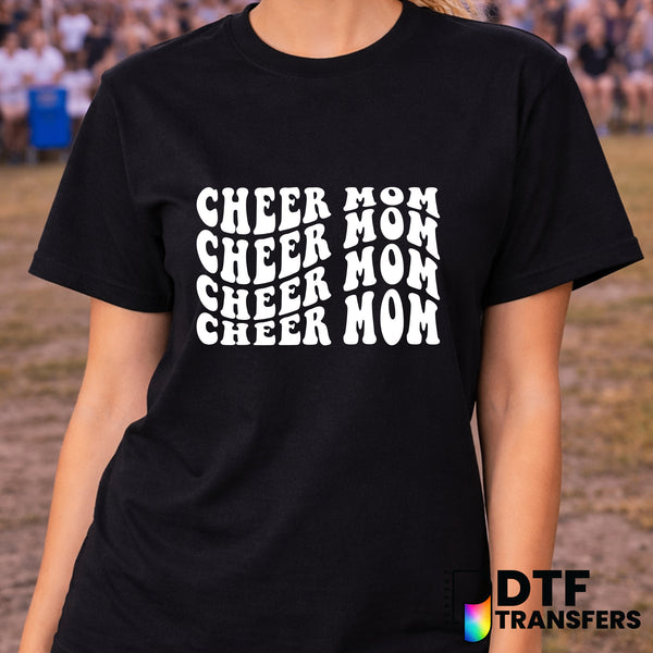 Cheer Mom – Cheerleading DTF Transfer