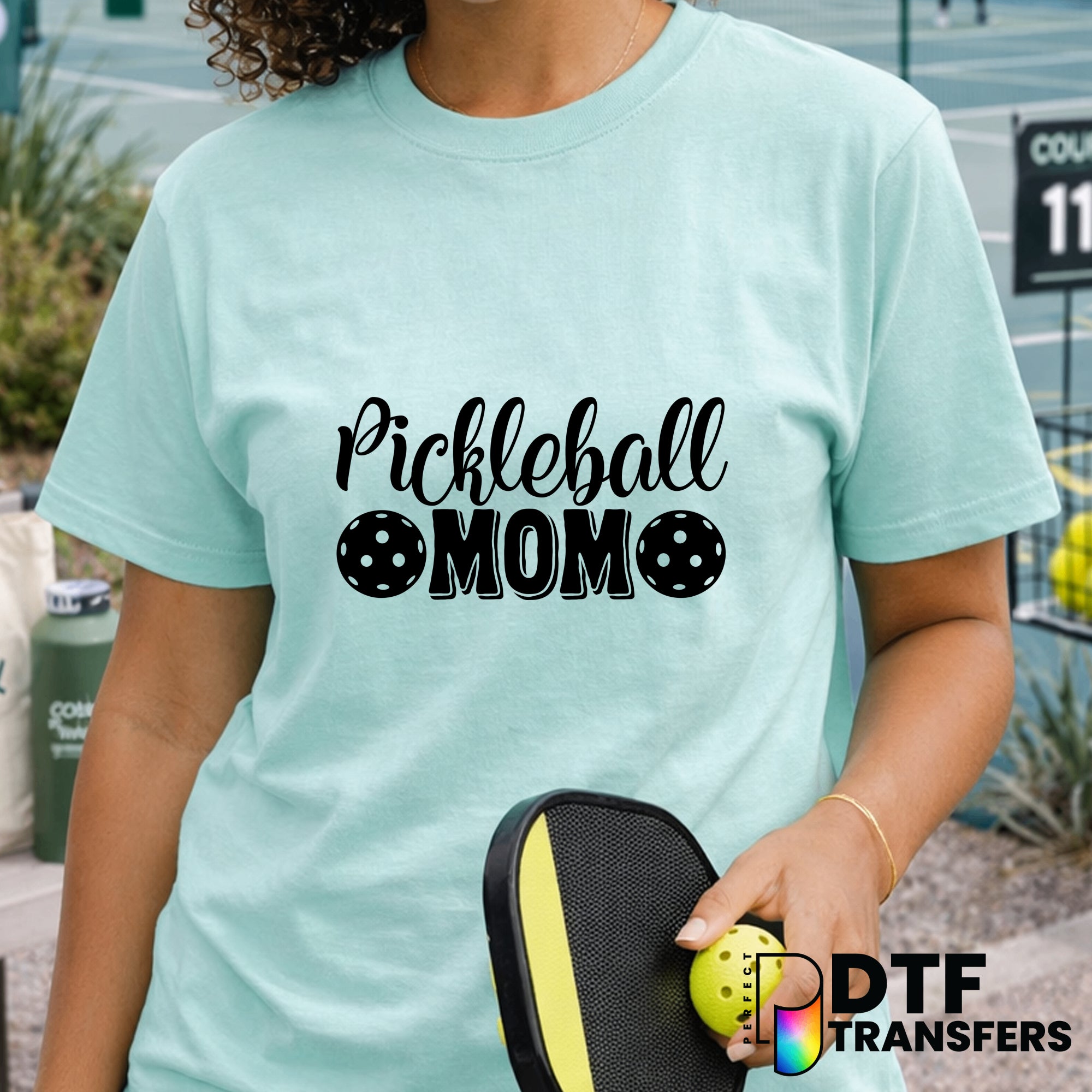 Pickleball Mom – Pickleball DTF Transfer