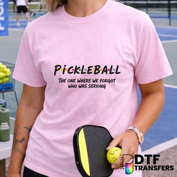 Pickleball Friends Funny – Pickleball DTF Transfer
