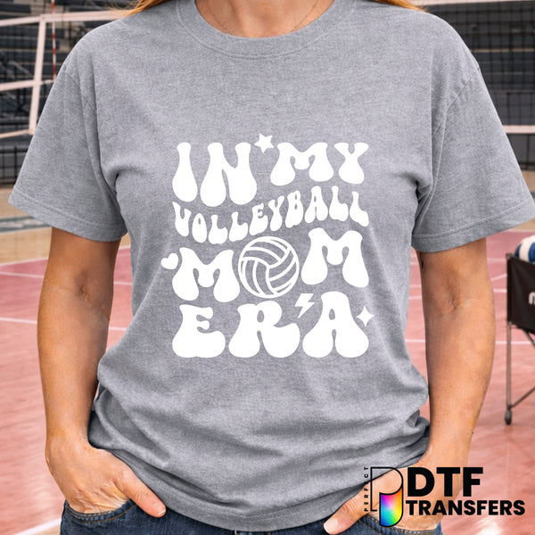 In My Volleyball Mom Era – Volleyball DTF Transfer