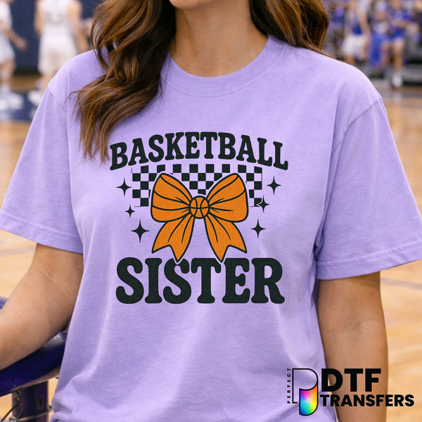 Basketball Sister – Basketball DTF Transfer