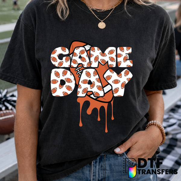 Game Day Football Drip – Football DTF Transfer