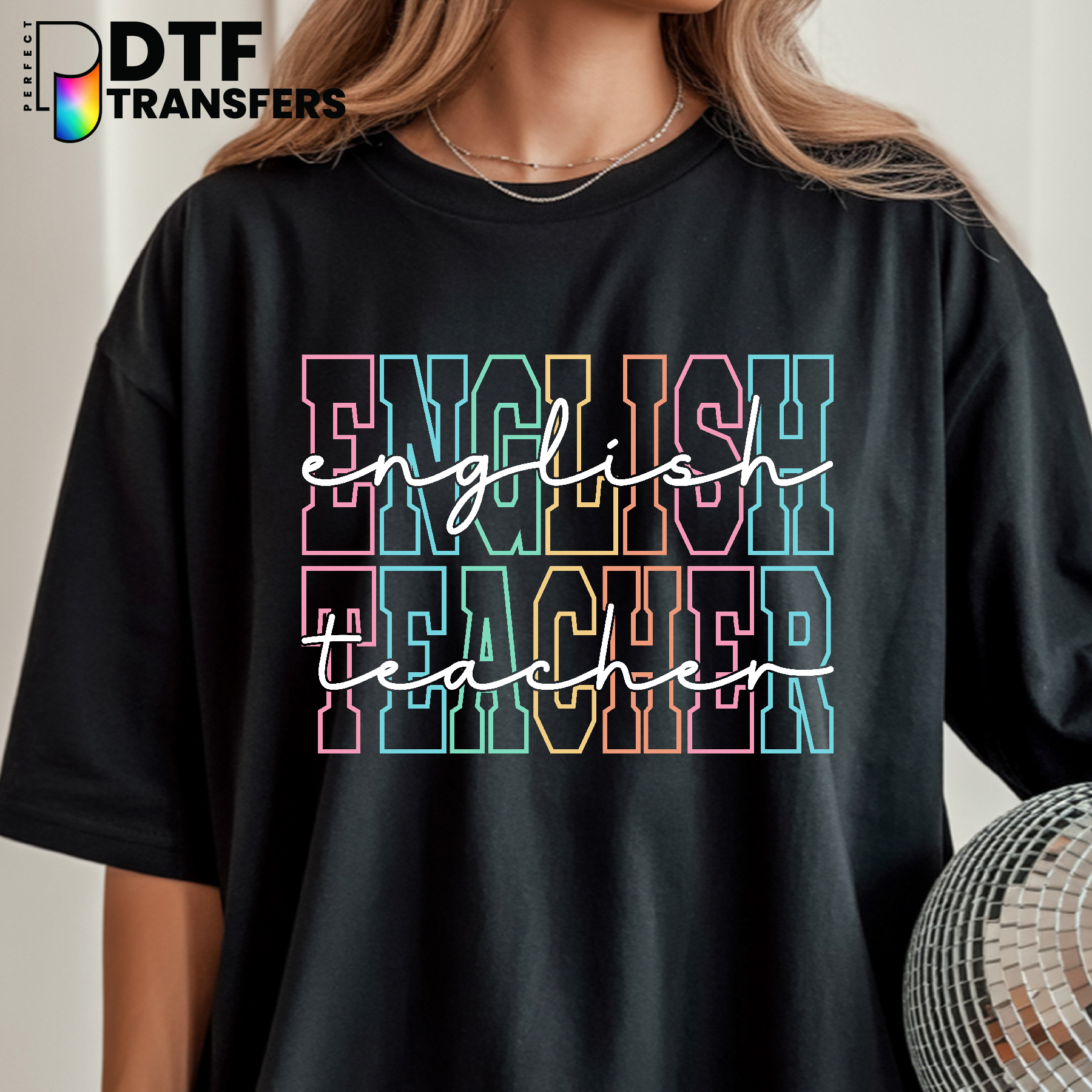 English Teacher – Teacher DTF Transfer
