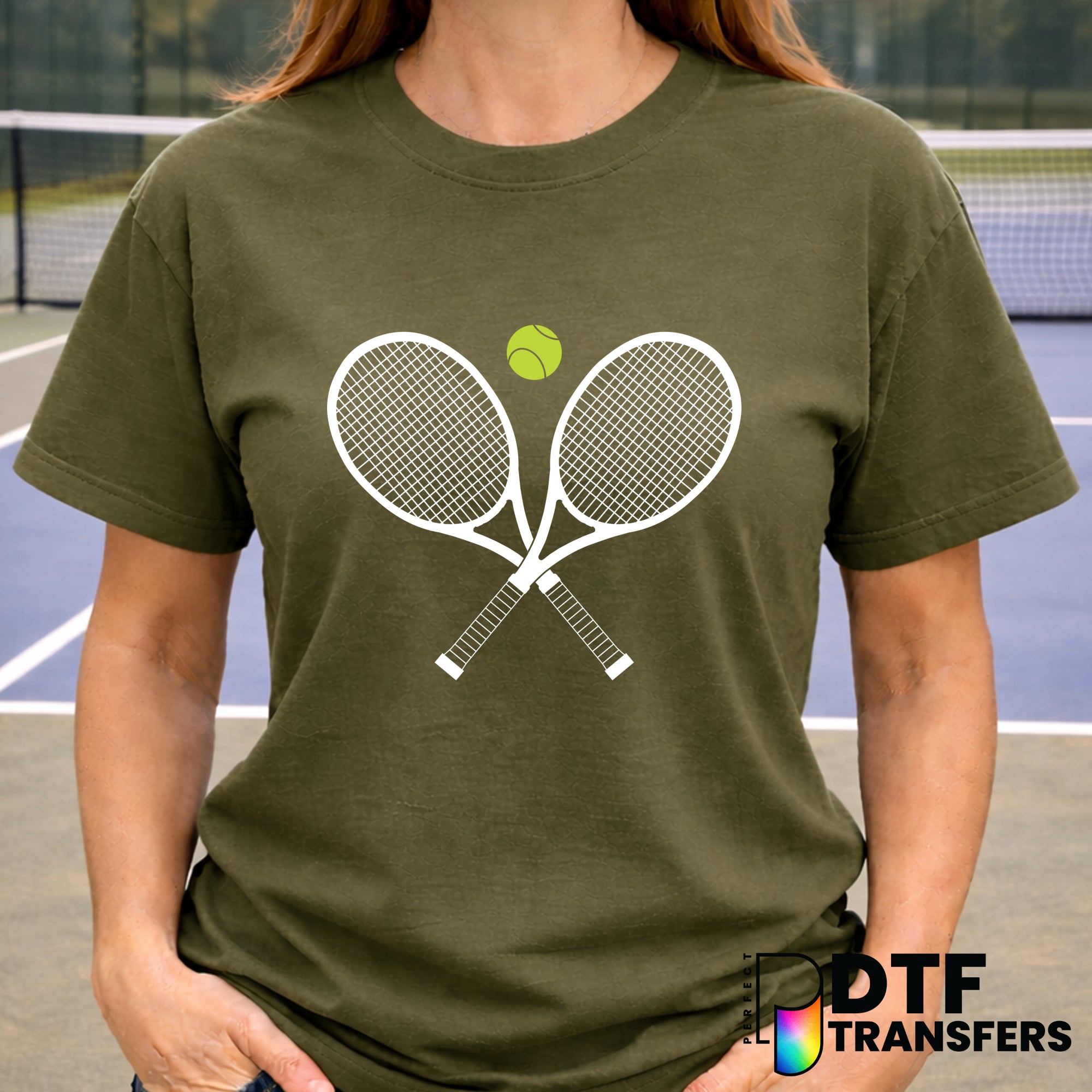 TENNIS LOVE GAME SET MATCH – Tennis DTF Transfer