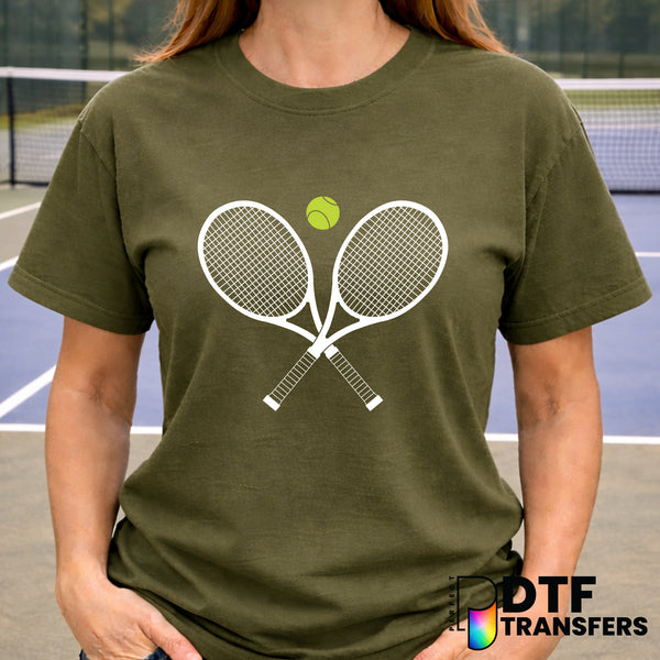 TENNIS LOVE GAME SET MATCH – Tennis DTF Transfer