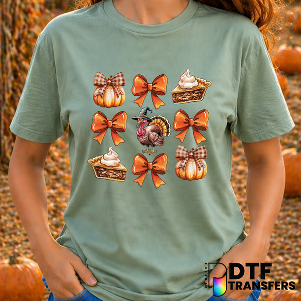 Thanksgiving Collage – Thanksgiving DTF Transfer