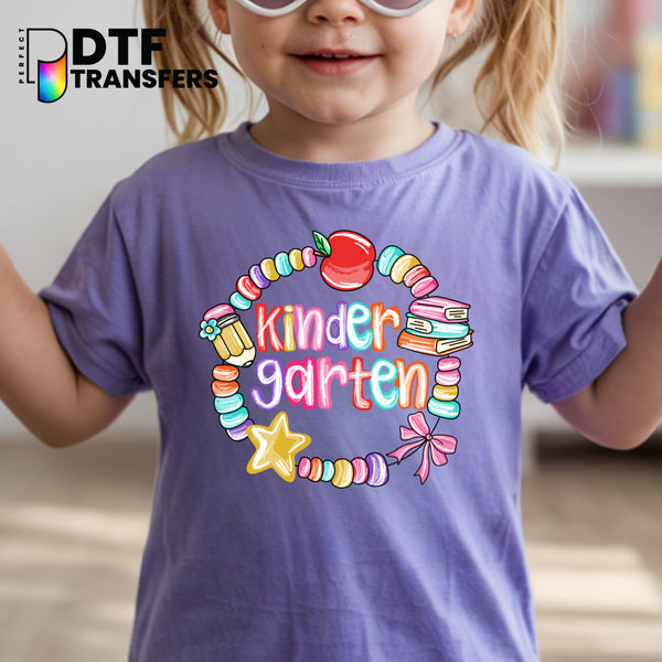 KINDERGARTEN CREW – Teacher DTF Transfer