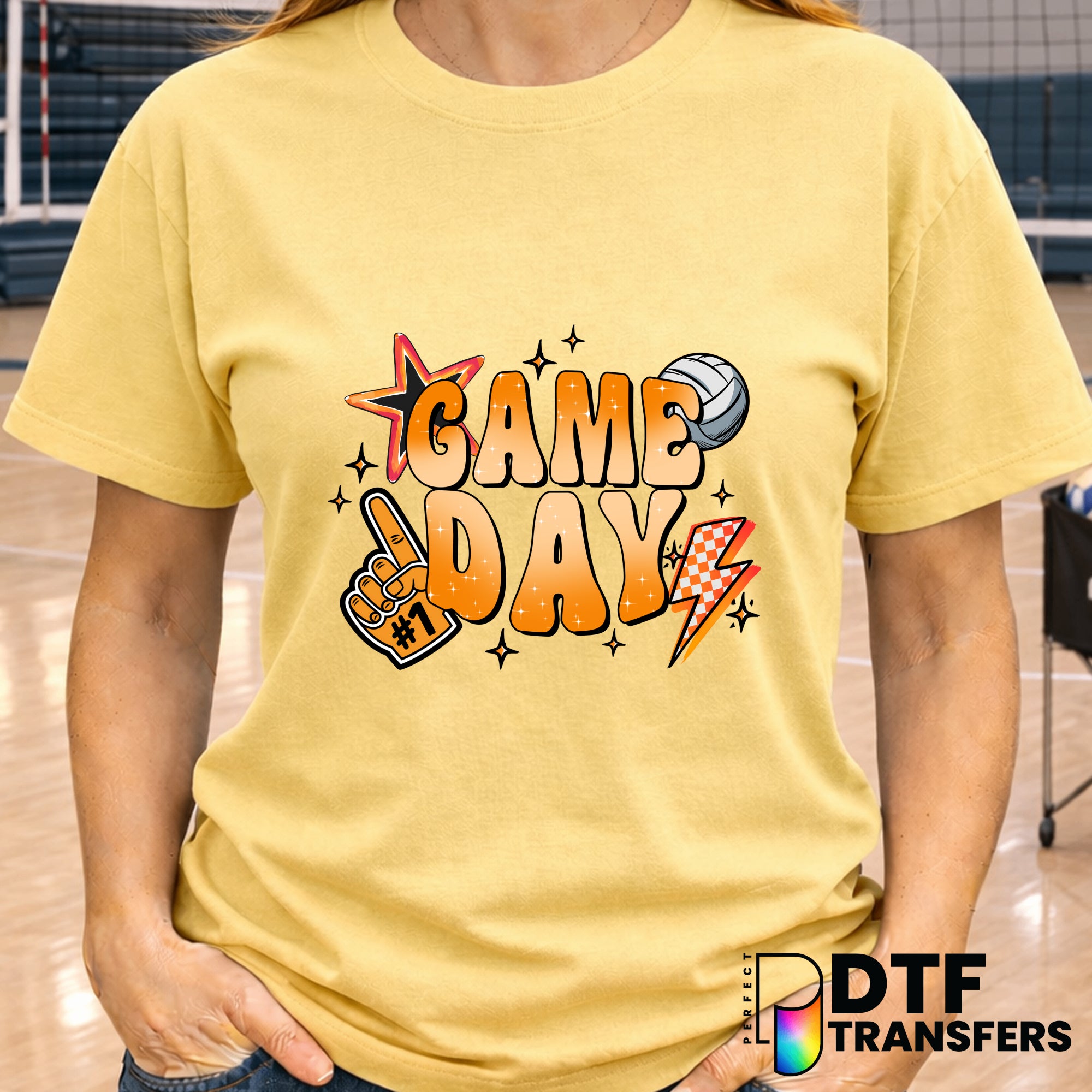 Volleyball Mom – Volleyball DTF Transfer