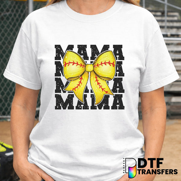Mama Softball – Softball DTF Transfer