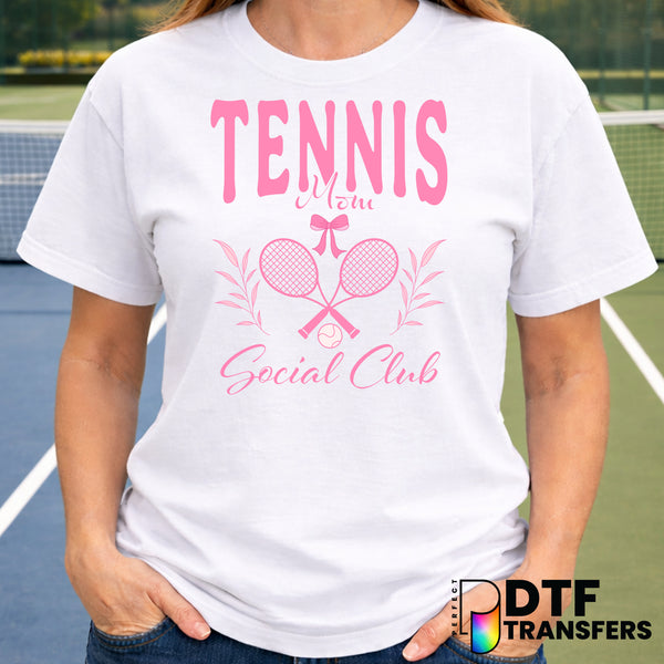 VINTAGE TENNIS MOM SOCIAL CLUB – Tennis DTF Transfer