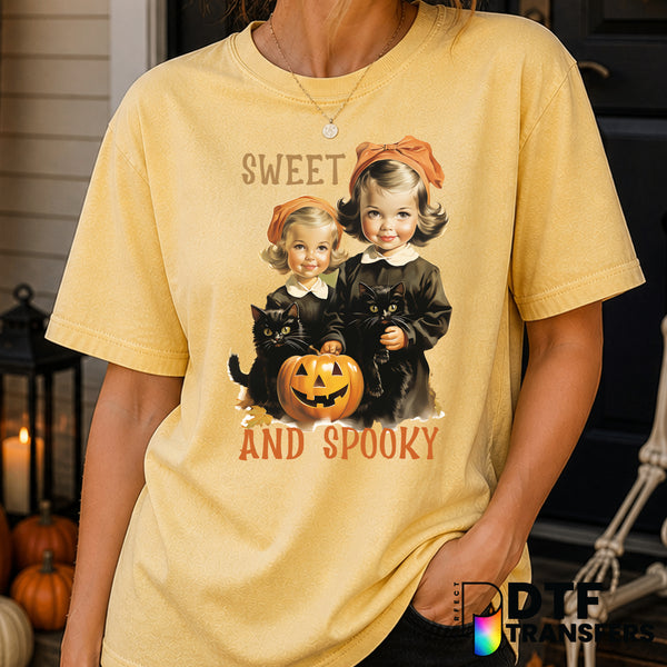 Sweet and Spooky – Halloween DTF Transfer