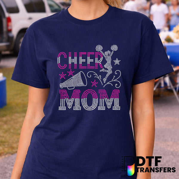Cheer Mom – Cheerleading DTF Transfer