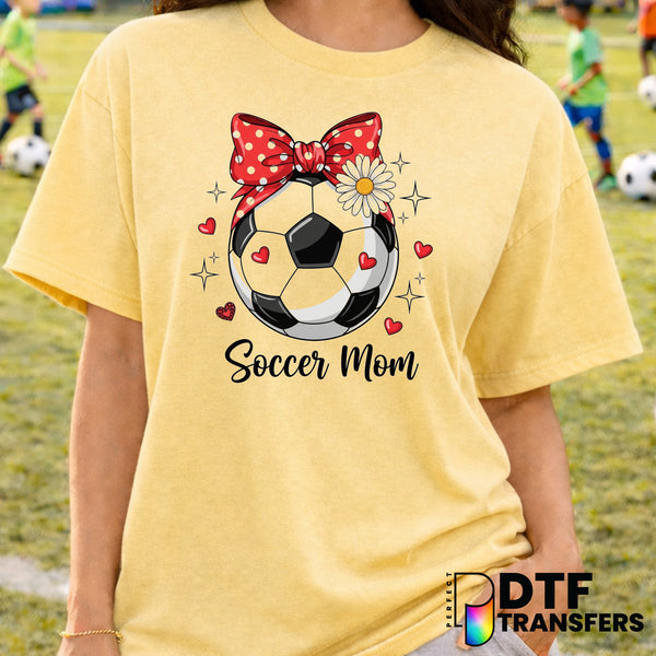 Soccer Mom – Soccer DTF Transfer