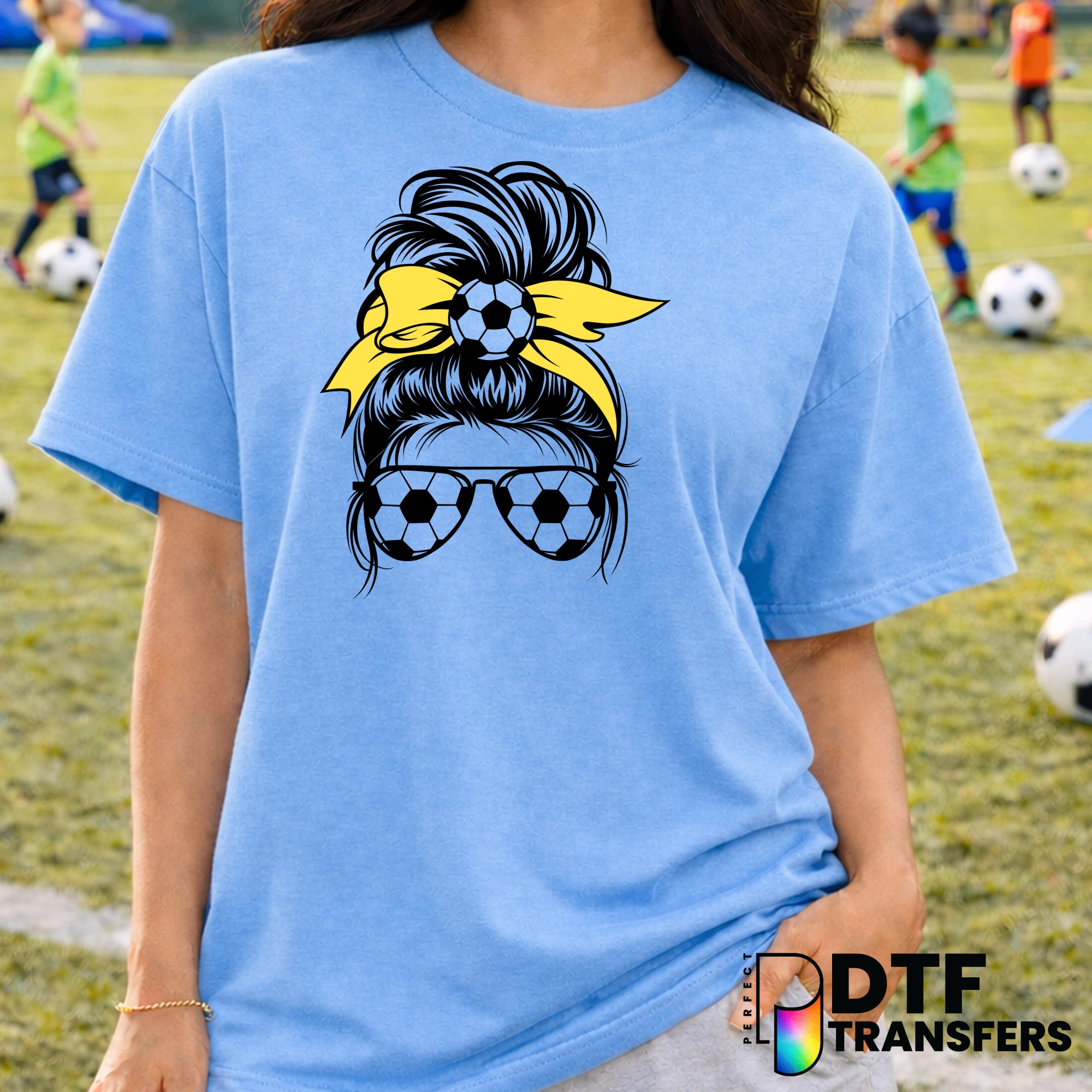Soccer Mom – Soccer DTF Transfer
