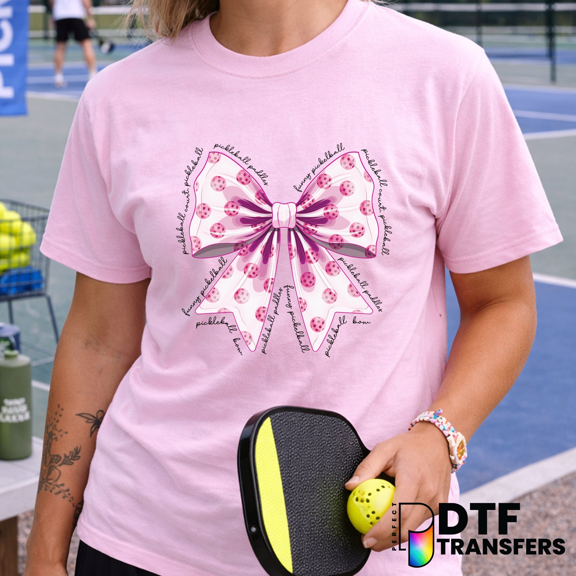 Pickleball & Chill – Pickleball DTF Transfer
