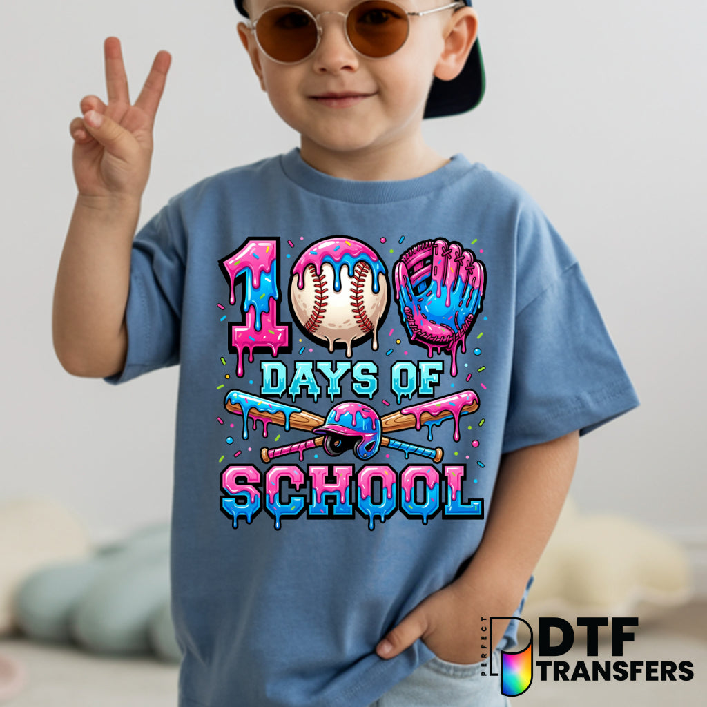 100 Days of School – Teacher DTF Transfer