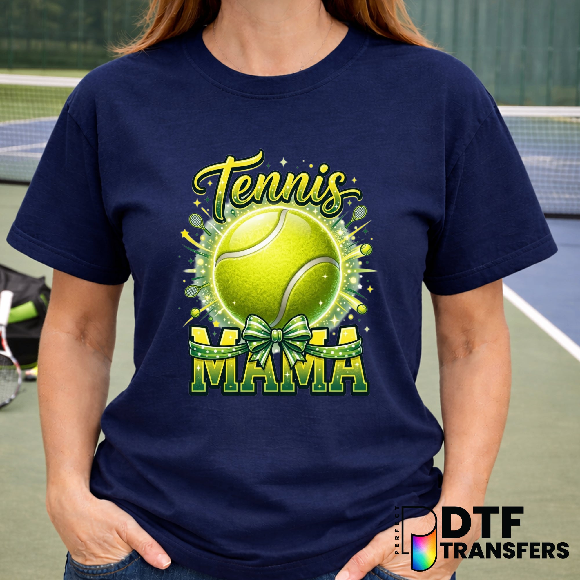 Tennis Mama – Tennis DTF Transfer