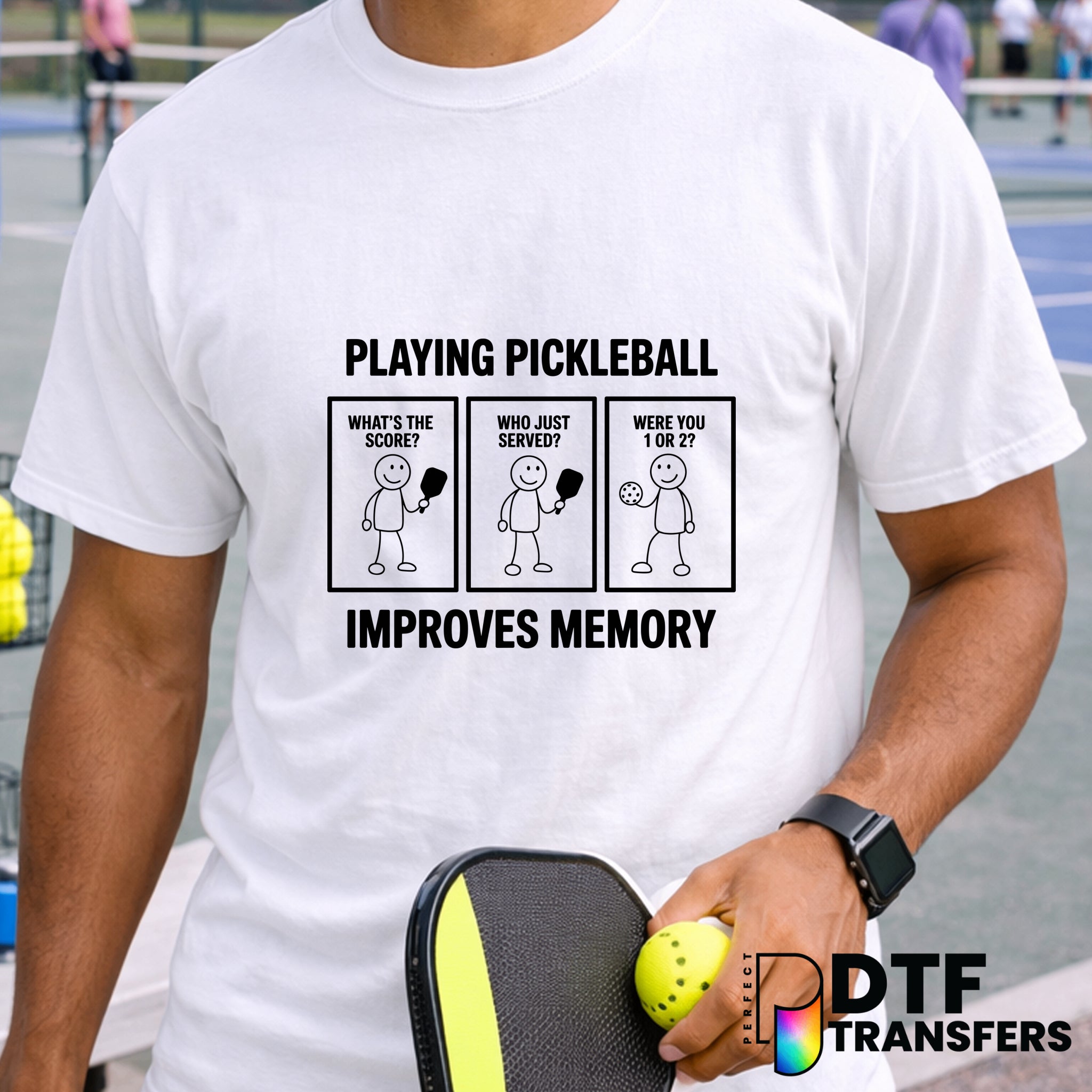 Playing Pickleball Improves Memory – Pickleball DTF Transfer