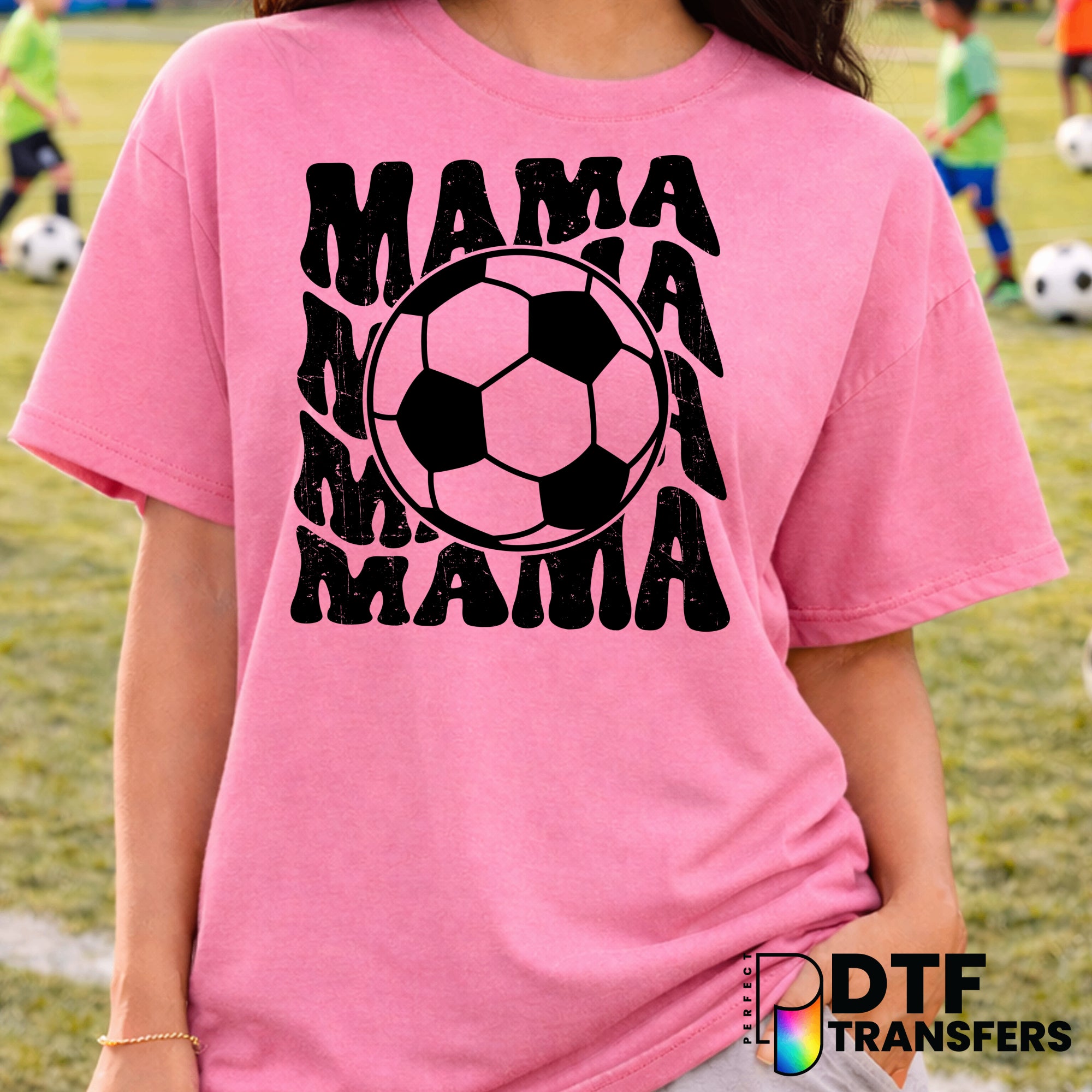 Mama Soccer – DTF Transfer