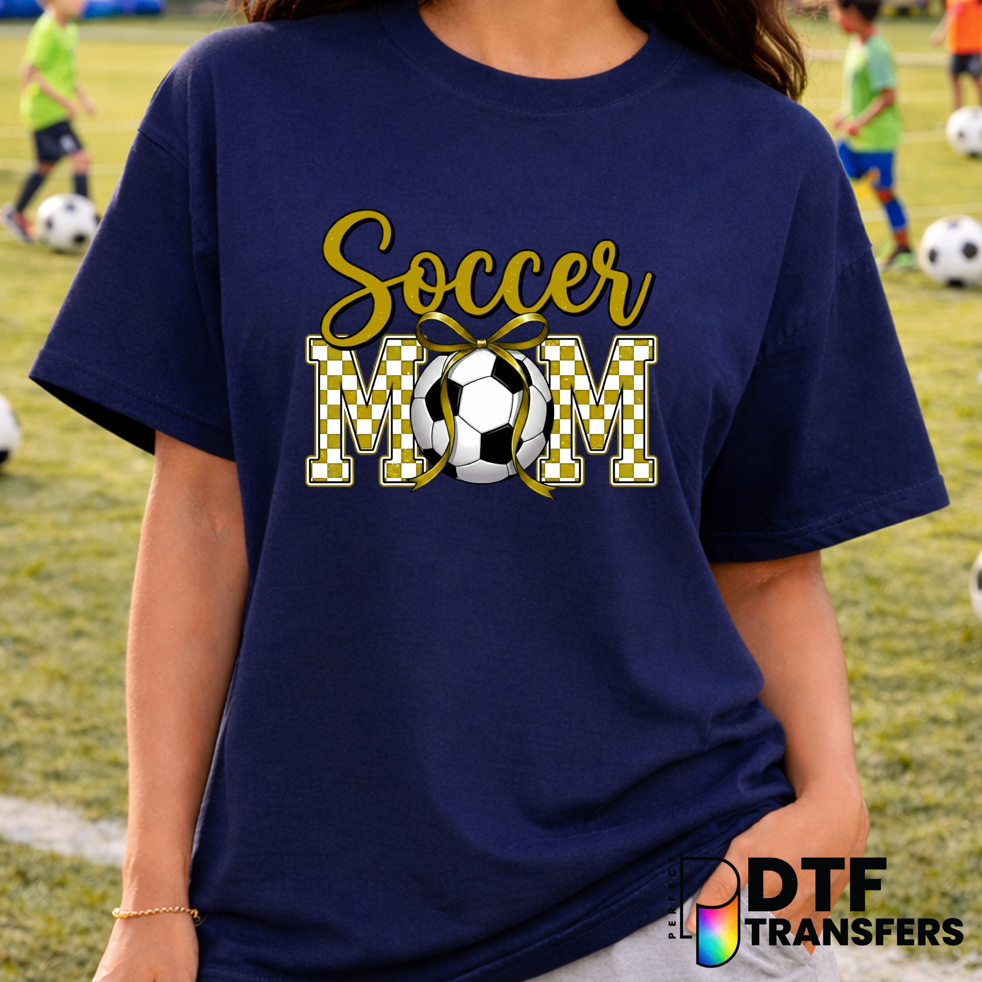 Soccer Mom – Soccer DTF Transfer
