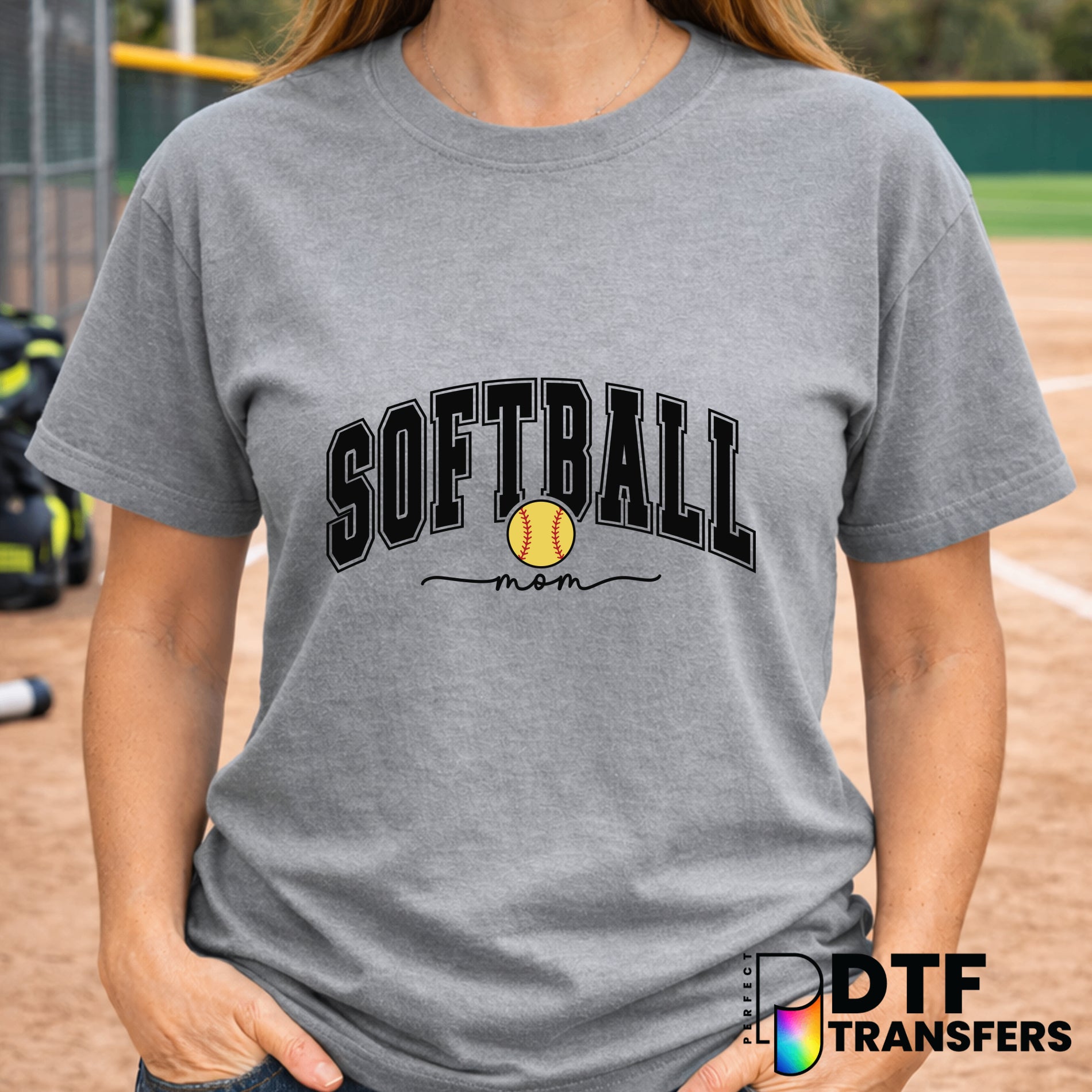 Softball Mom – Softball DTF Transfer